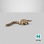 Crawling Brown Hognose Snake