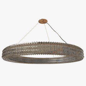 Pendant Lamp Ring Diamonds