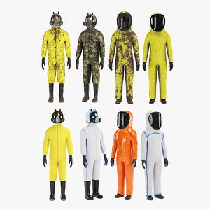 Protective Suits - Large Collection 3D