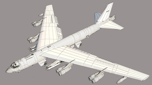 3D Boeing B-52H Stratofortress - TurboSquid 1871136