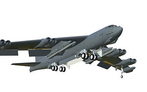 3D Boeing B-52H Stratofortress