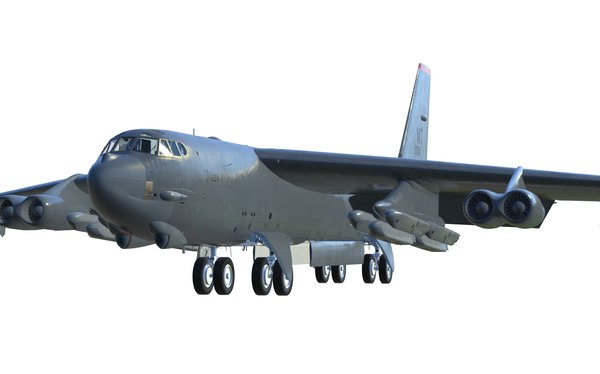 3D Boeing B-52H Stratofortress - TurboSquid 1871136