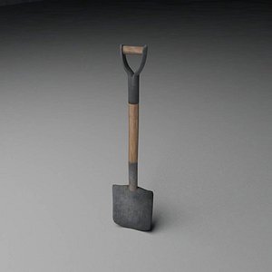 shovel 3d model