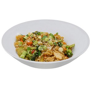 TERIYAKI CHICKEN RICE BOWL