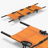 Emergency Carry Stretcher Foldable Game Ready