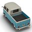 3d volkswagen type 2 simple
