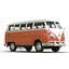 3d volkswagen type 2 simple