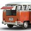 3d volkswagen type 2 simple
