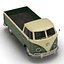 3d volkswagen type 2 simple