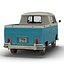 3d volkswagen type 2 simple