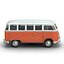 3d volkswagen type 2 simple