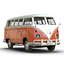3d volkswagen type 2 simple