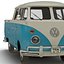 3d volkswagen type 2 simple