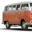3d volkswagen type 2 simple