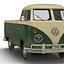 3d volkswagen type 2 simple