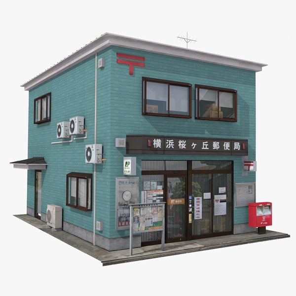 Japanese Building 4 3D model