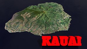 Kauai Island 3D