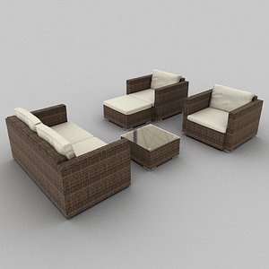 Rattan Seat set 33