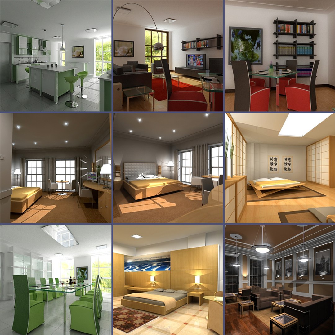 interior scenes max