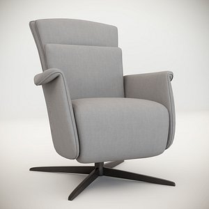 3D Armchair Natuzzi Until C234