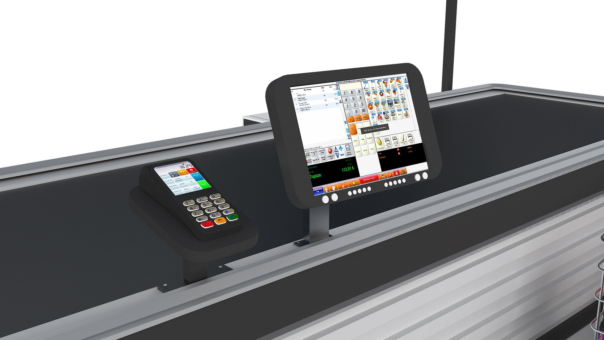 Checkout Retail Model - TurboSquid 1573115