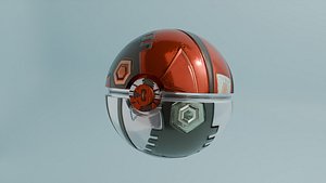 Pokeball  3D Model 3D model