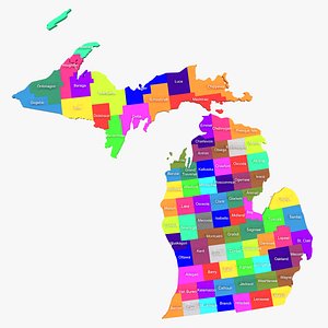 michigan counties 3d 3ds