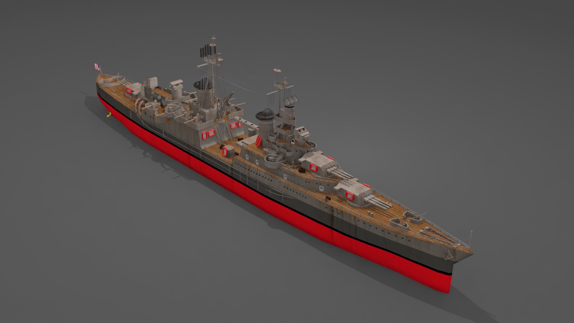 Indianapolis Cruiser 3D Model - TurboSquid 1516337