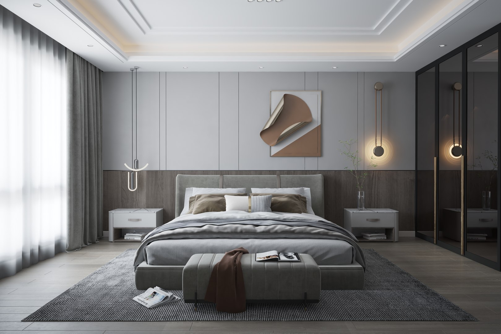 Bedroom Design 48 3D - TurboSquid 1870083