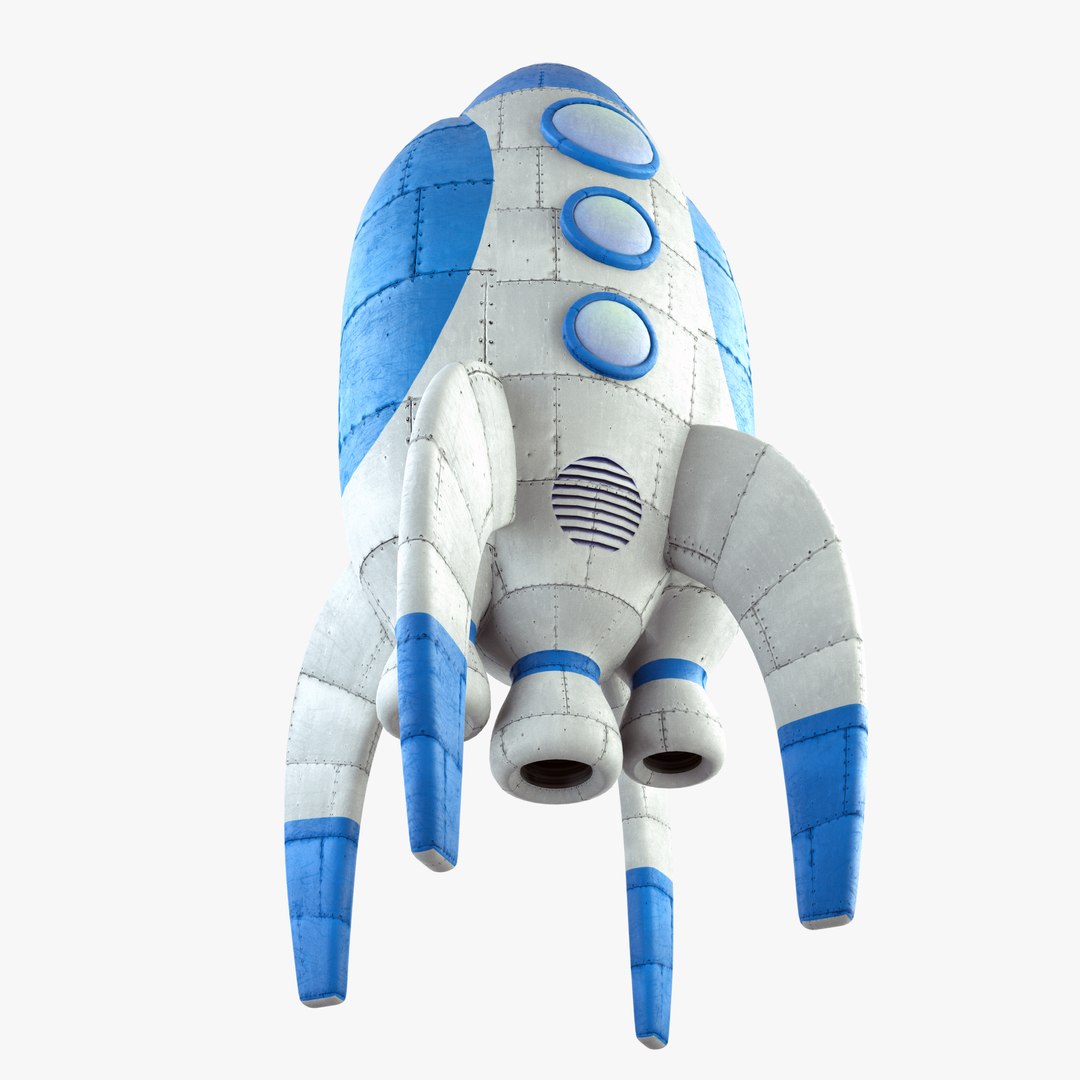 Rocket Retro C4d