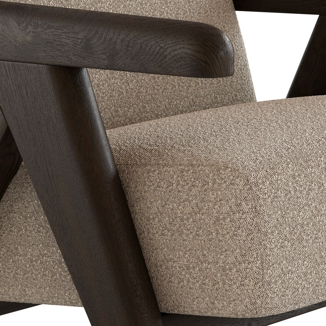 Coco Republic CR Essentials Montmarte Chair 3D Model - TurboSquid 2166574
