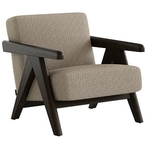 Coco Republic CR Essentials Montmarte Chair 3D model