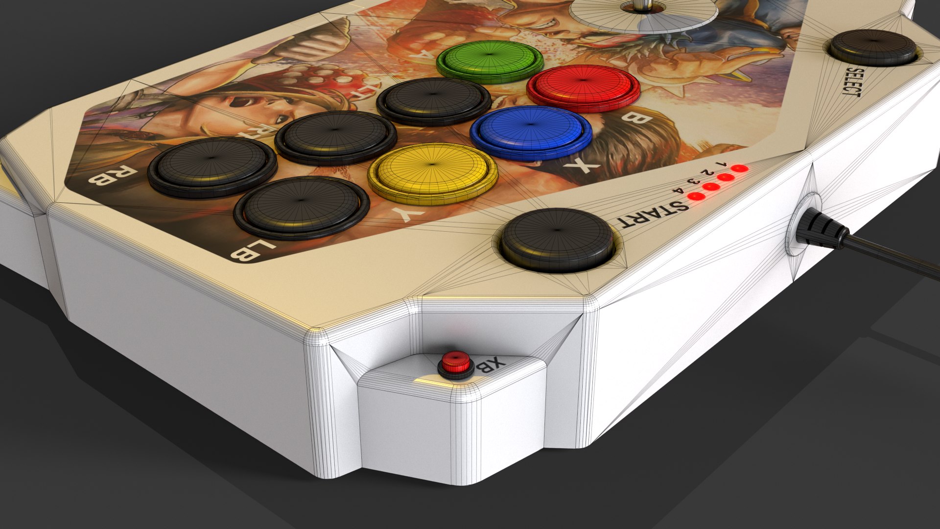 3D ARCADE JOYSTICK Model - TurboSquid 2097099