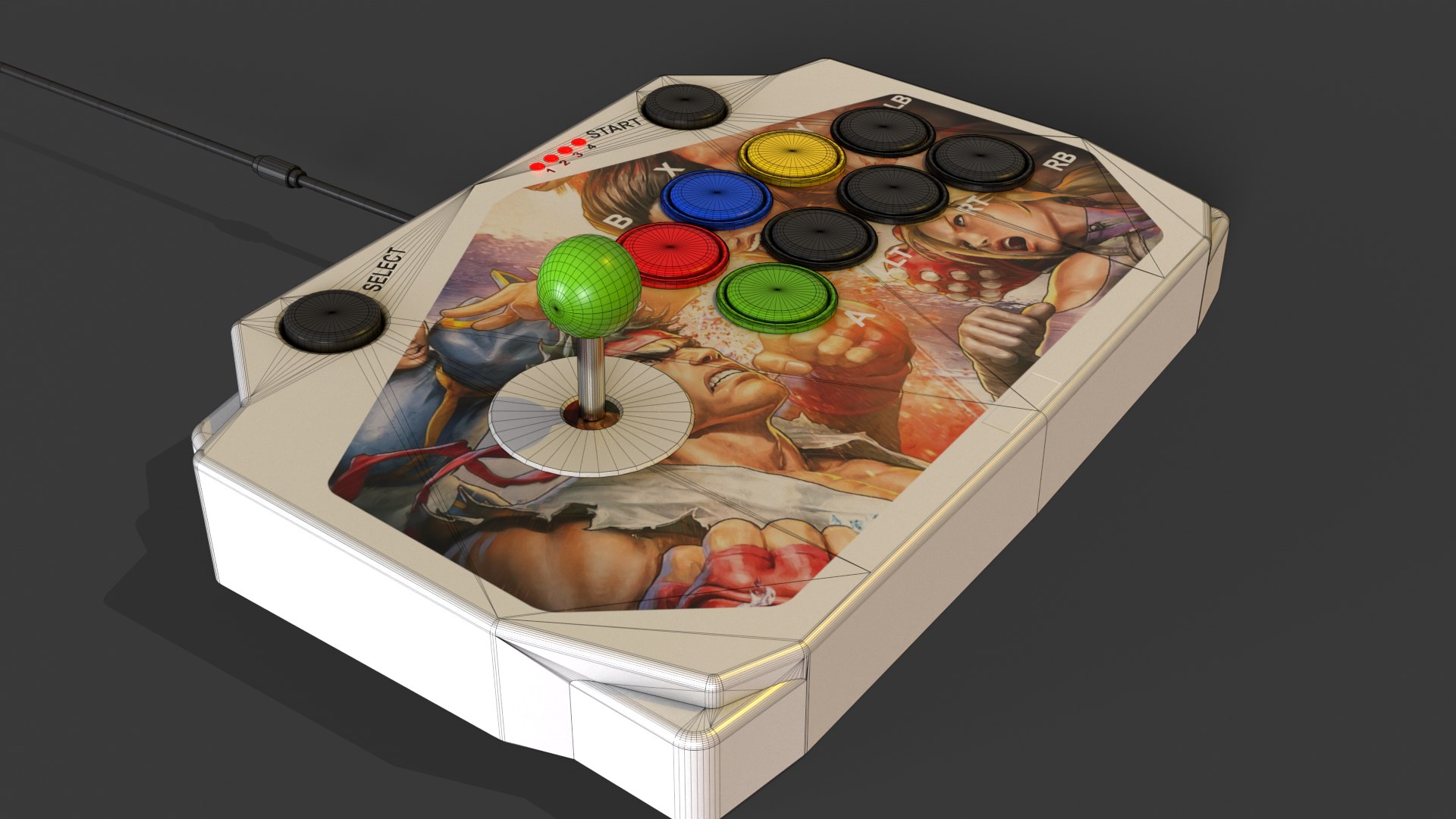 3D ARCADE JOYSTICK Model - TurboSquid 2097099