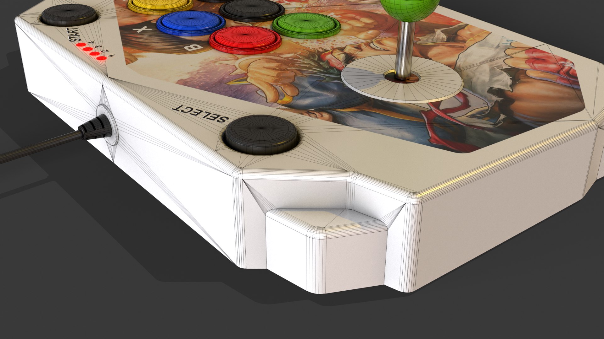 3D ARCADE JOYSTICK Model - TurboSquid 2097099