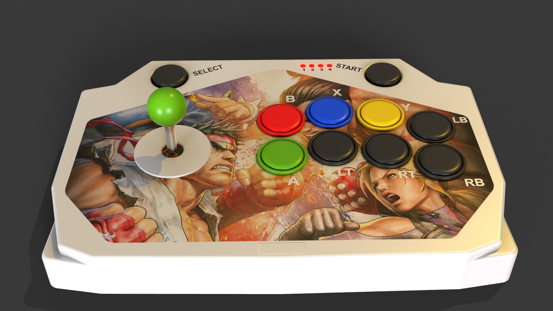 3D ARCADE JOYSTICK Model - TurboSquid 2097099