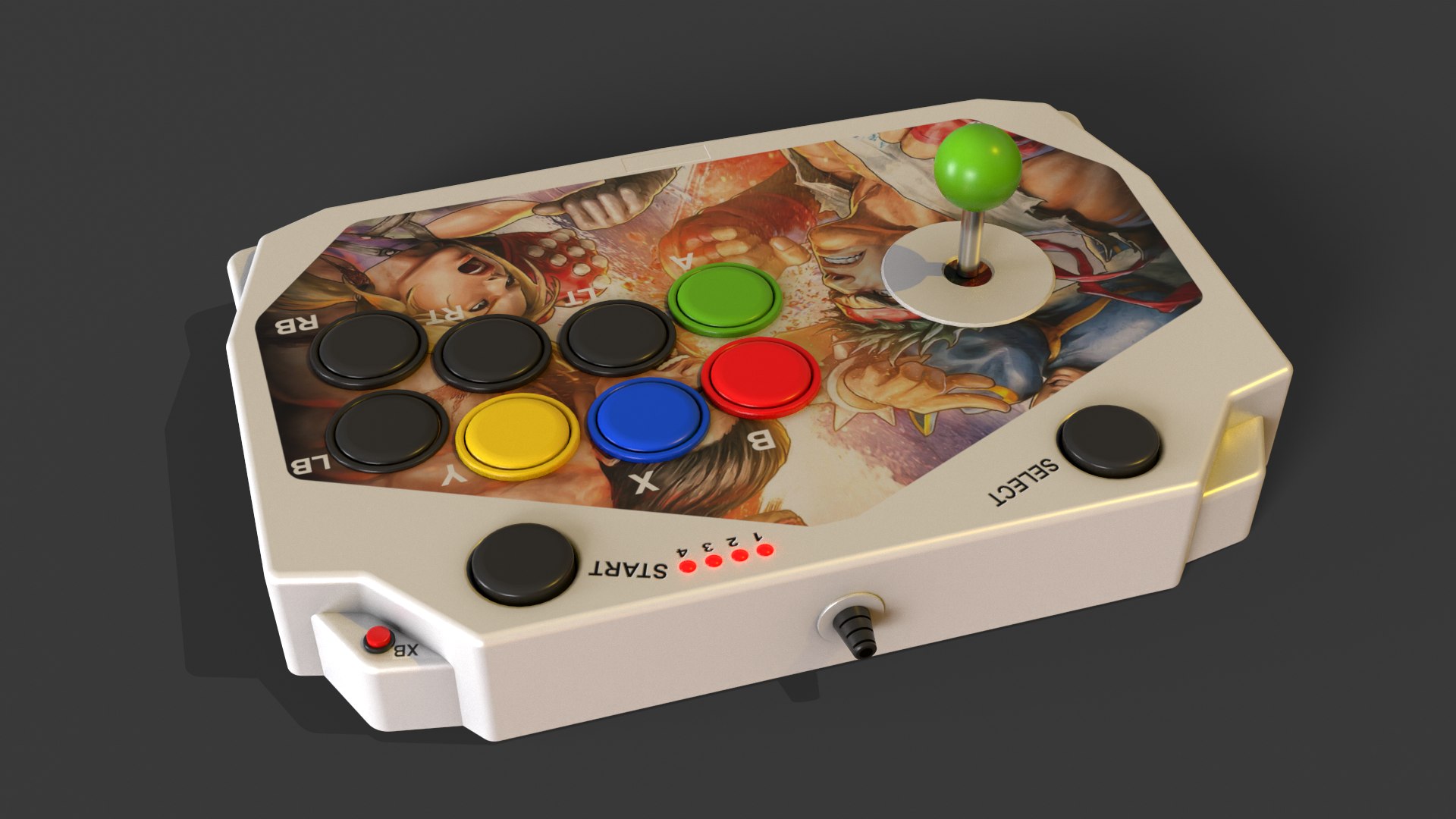 3D ARCADE JOYSTICK Model - TurboSquid 2097099