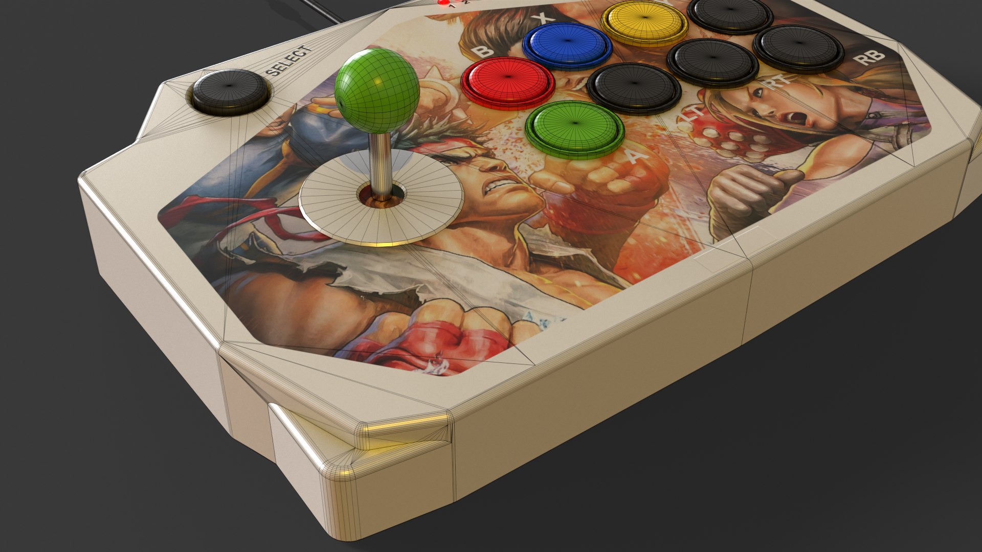 3D ARCADE JOYSTICK Model - TurboSquid 2097099