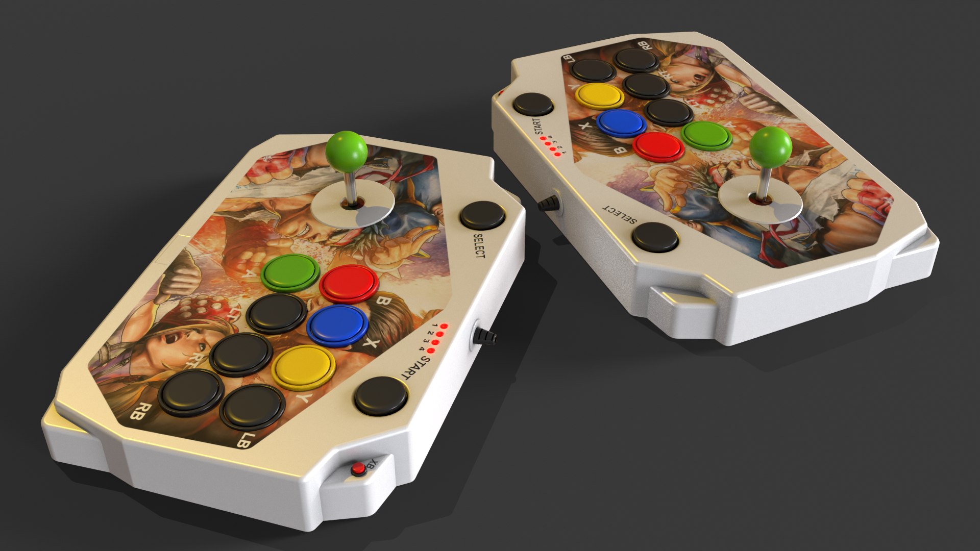 3D ARCADE JOYSTICK Model - TurboSquid 2097099