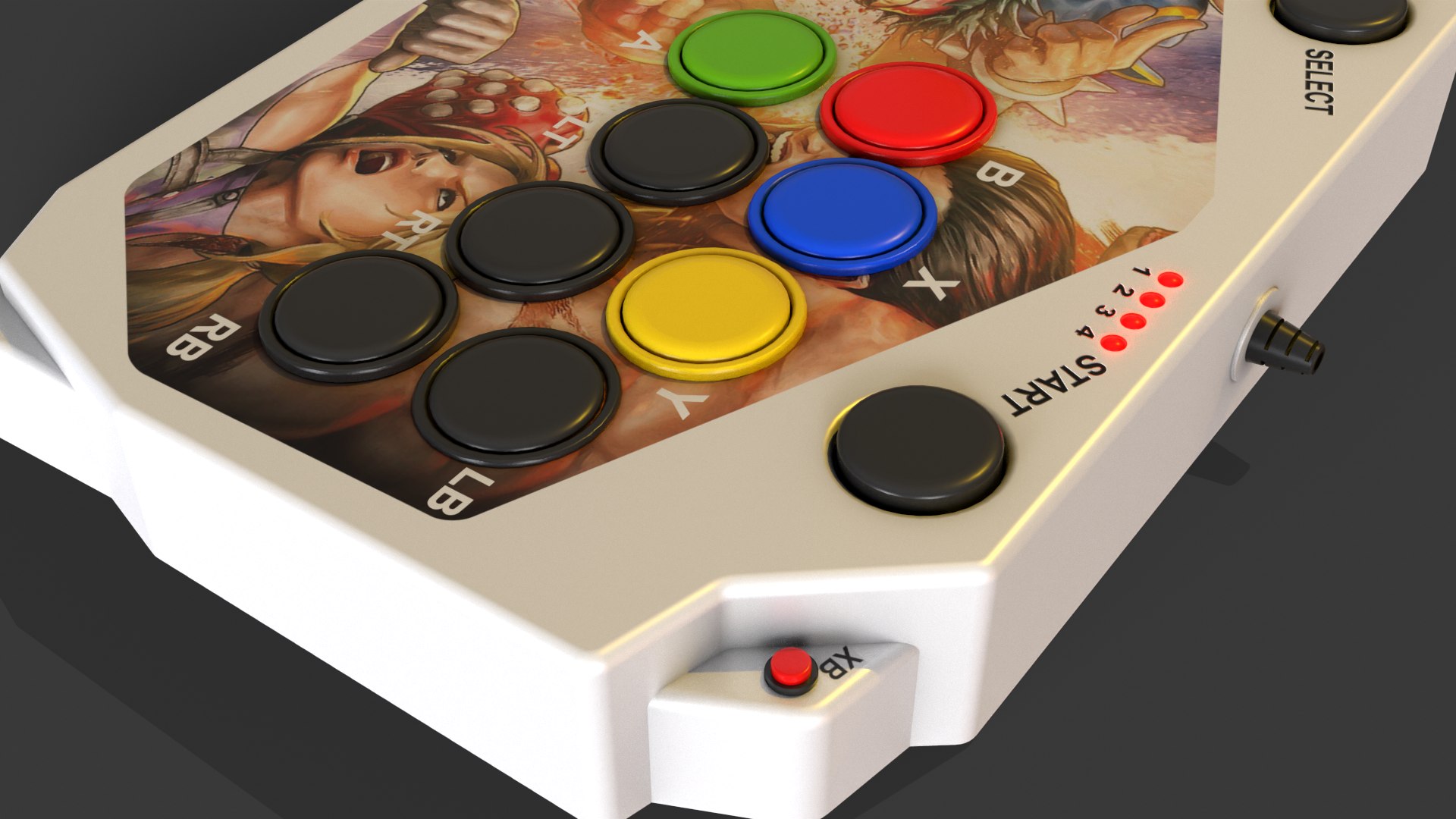 3D ARCADE JOYSTICK Model - TurboSquid 2097099