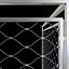 Steel railing with rope system