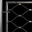 Steel railing with rope system