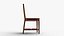 3D Classic Wooden Chair 3D Model - Realistic PBR Textured Furniture