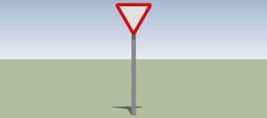 Give Way Sign (witout text)