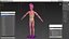 Barbie Ken GTD90 T-pose Fur