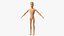 Barbie Ken GTD90 T-pose Fur