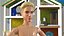 Barbie Ken GTD90 T-pose Fur