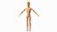 Barbie Ken GTD90 T-pose Fur