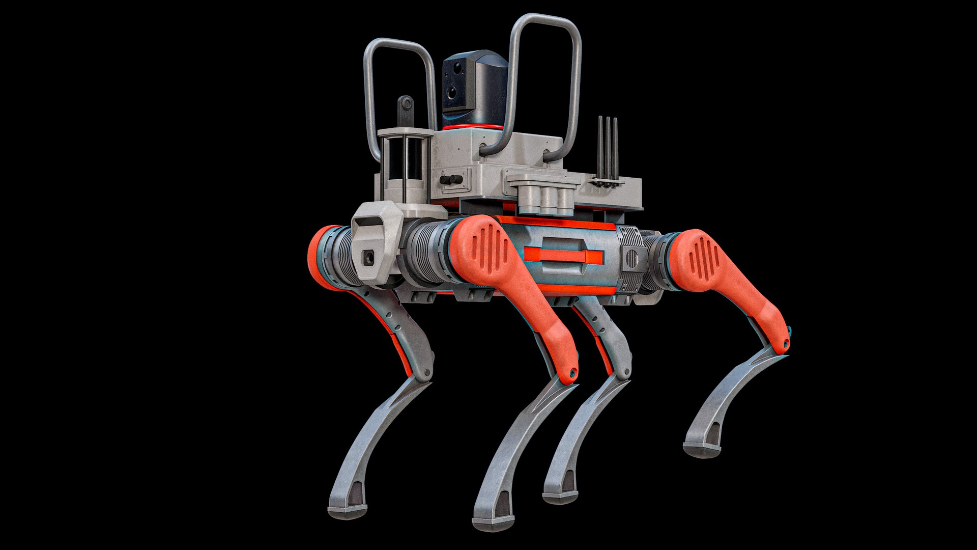 Unmanned Firefighters Robots Unitree B2 Package PBR 3D model https://p.turbosquid.com/ts-thumb/jd/MKwhqV/3F/r_viewport_003/png/1790122447/1920x1080/fit_q87/94732d441a2c28ee3023a5ae9d050143ab0875f5/r_viewport_003.jpg
