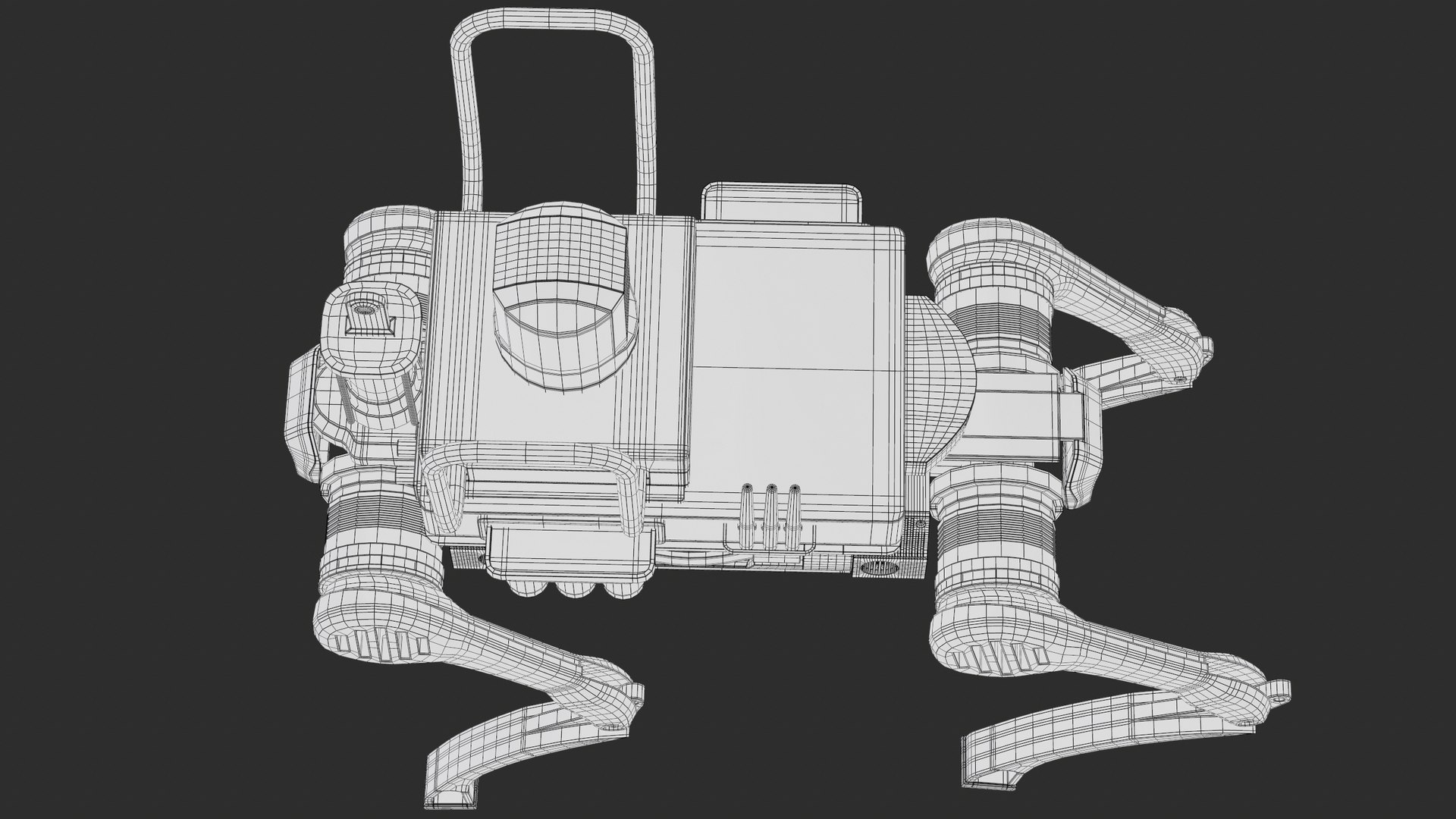 Firefighter Robot Unitree B2 Rescue Modification PBR 3D model https://p.turbosquid.com/ts-thumb/jd/MKwhqV/AR/screenshot023_wire/png/1767976020/1920x1080/fit_q87/9ae5026bc35a0c5d99cef7af6bb4cd0d8e3f401f/screenshot023_wire.jpg